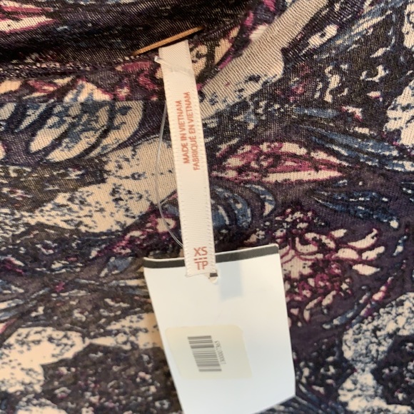 NWT Cotton Linen Annabelle TO Plumb Combo Dress - Picture 6 of 7